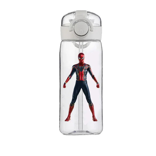 Captain America Marvel Straw Cup 400ML Portable Large Capacity - ToylandEU