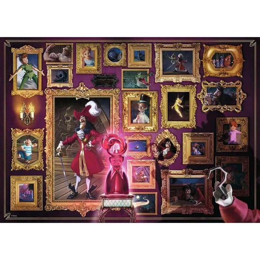 Captain Hook Disney Jigsaw Puzzle 1000pc Ravensburger - ToylandEU™