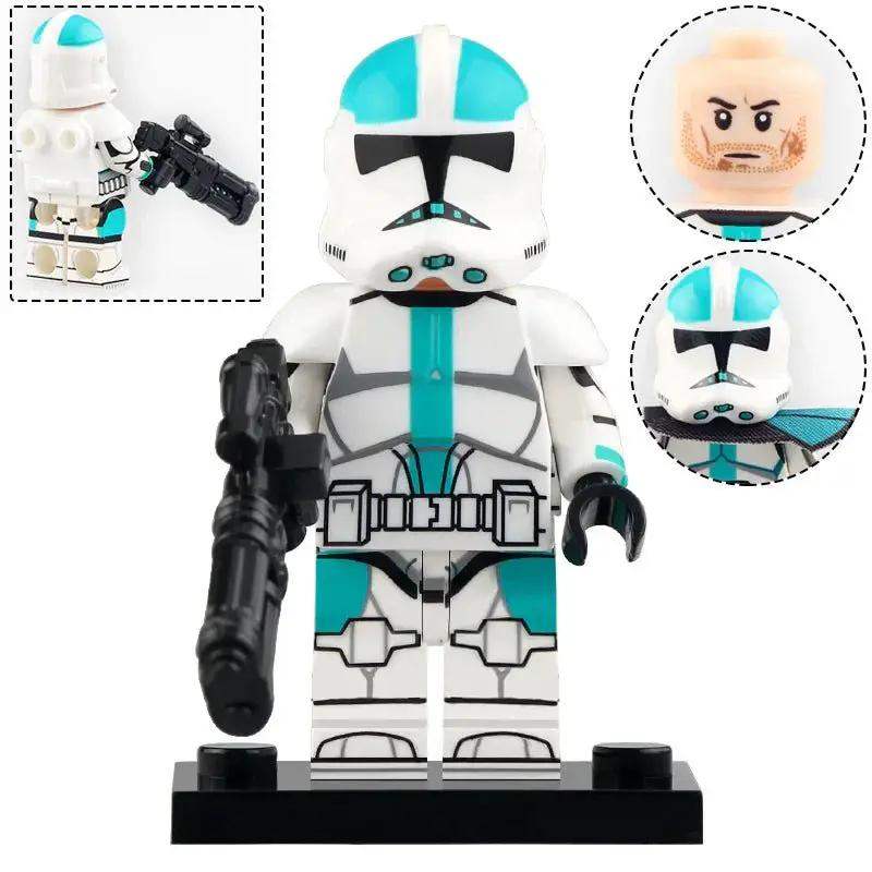 Captain Howzer Clone trooper Lego Star wars Minifigures Custom Toys - Minifigure Toys
