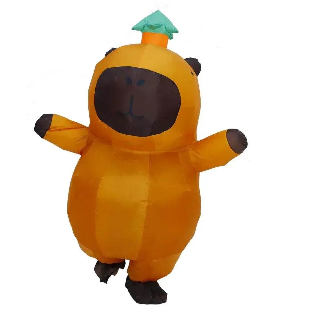 Vibrant Capybara Mascot Inflatable Costume Toyland EU - ToylandEU™