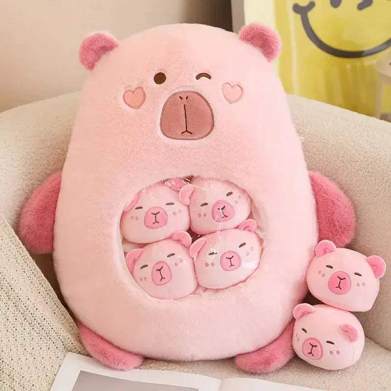 Capybara Plush Toy Pillow Soft Squishy Gift - ToylandEU™