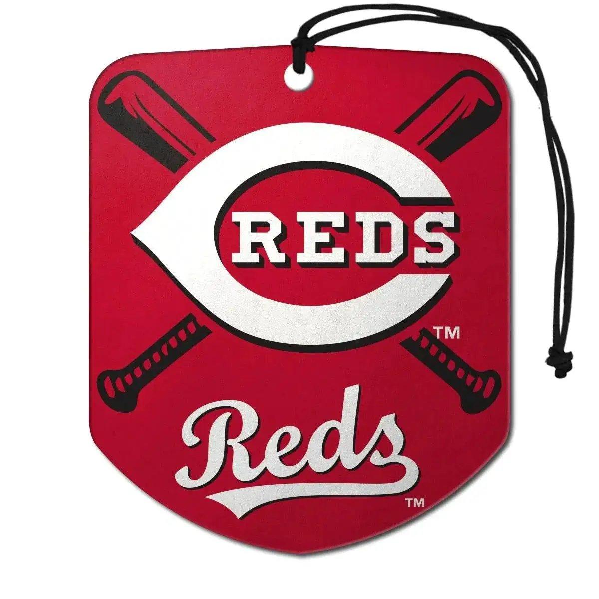 Cincinnati Reds Shield Design Air Freshener 2 Pack Premium - ToylandEU™