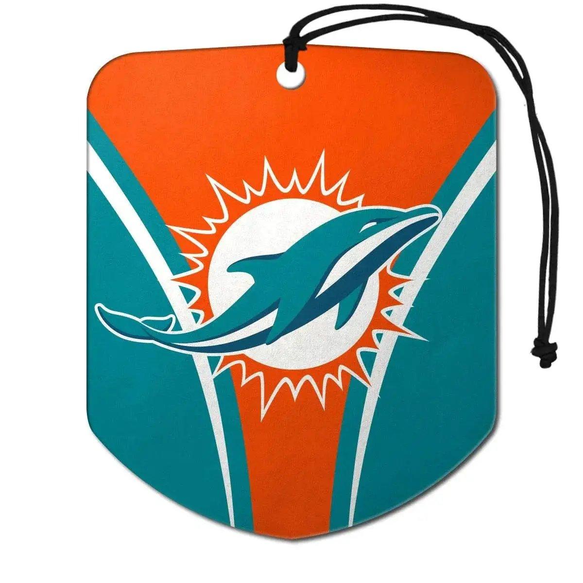 Miami Dolphins Shield Design Premium Air Fresheners 2 Pack - ToylandEU™