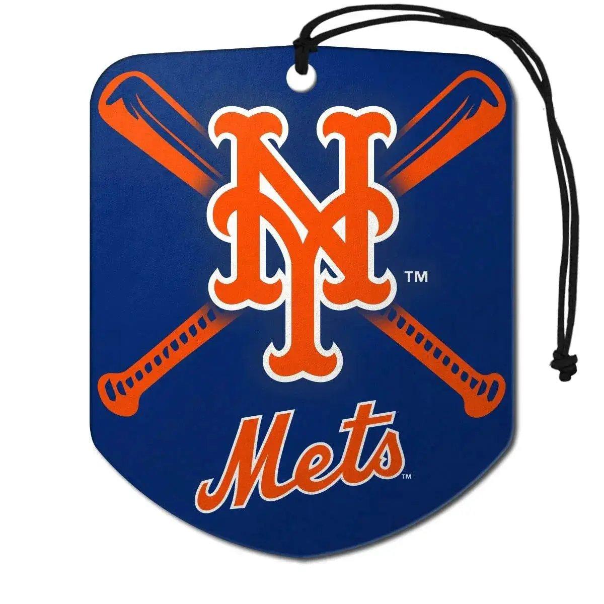 New York Mets Air Freshener Shield Design 2 Pack Scent - ToylandEU™