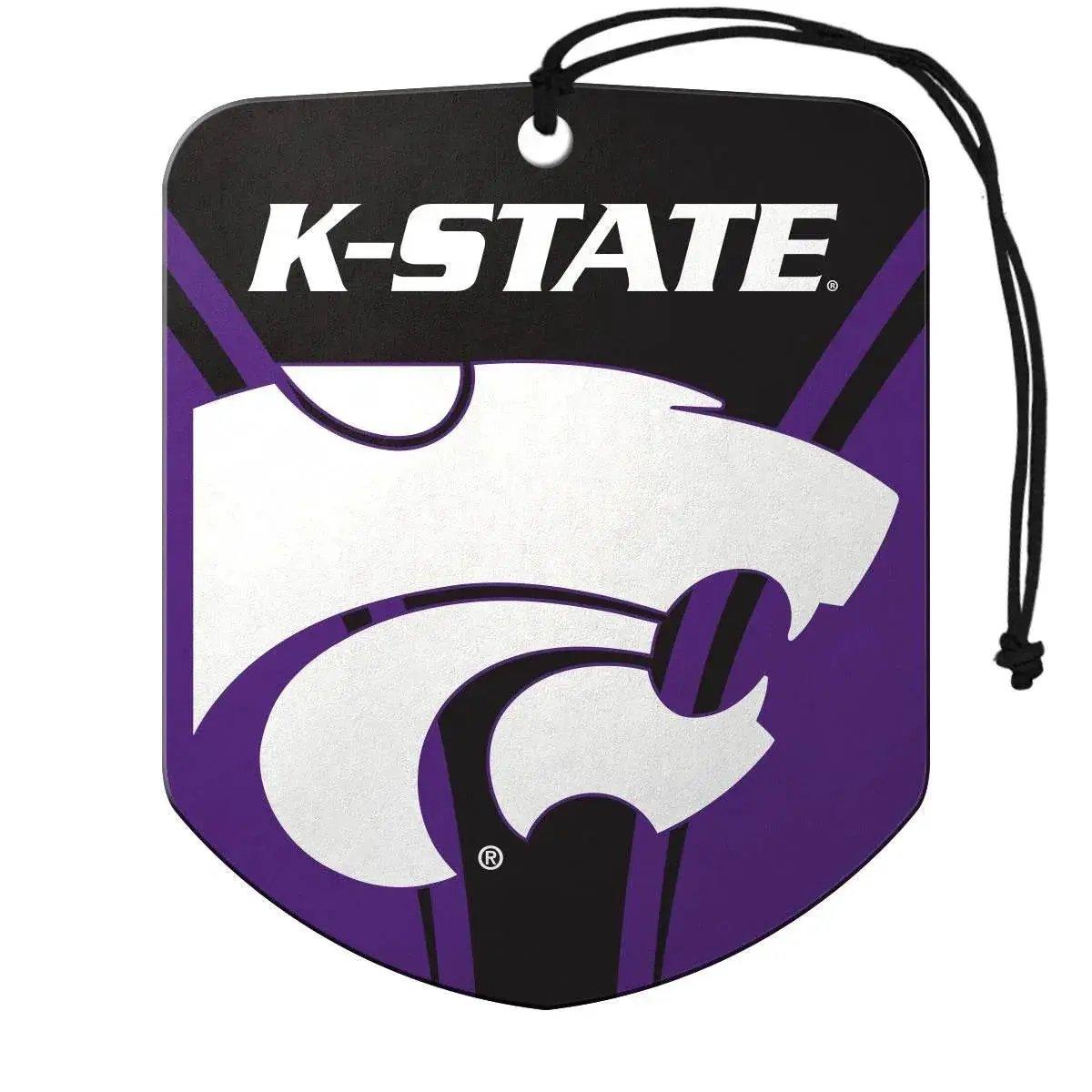 Kansas State Wildcats Air Freshener Shield Design 2 Pack - ToylandEU™