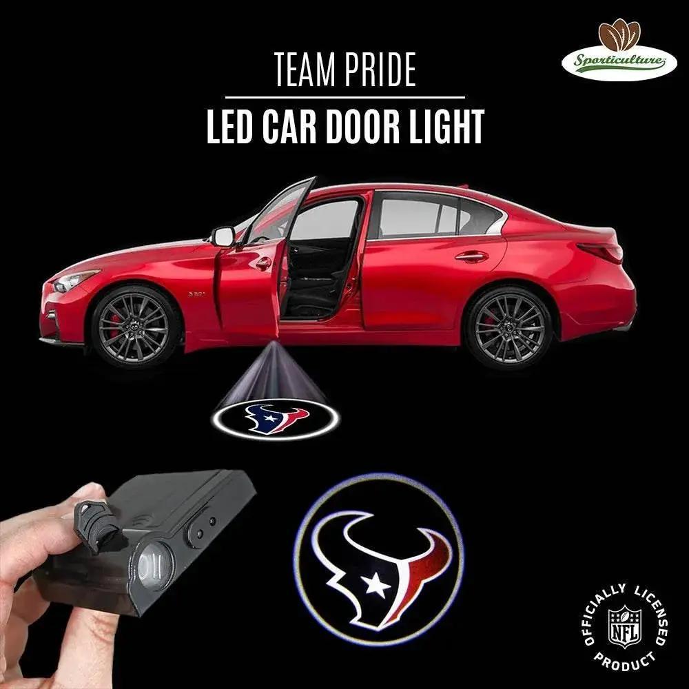 Houston Texans Car Door Light Led Projector Logo Emblem - ToylandEU™