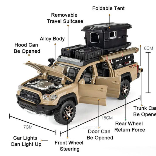 Car Toy | Pullback Sound & Light | Toylandeu™