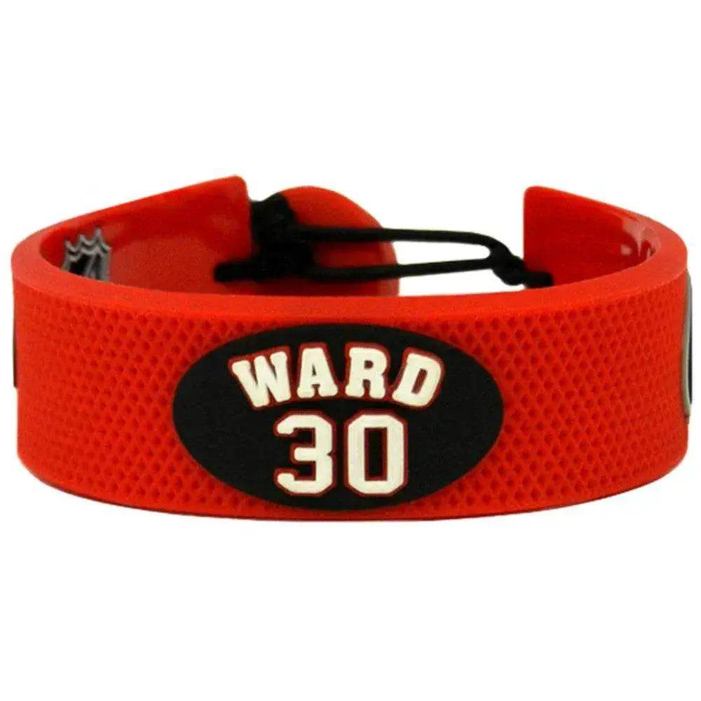 Carolina Hurricanes Leather Bracelet Cam Ward Jersey Design - ToylandEU™