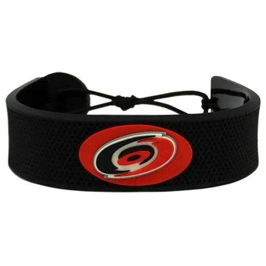 Carolina Hurricanes Leather Bracelet With Ceramic Bead - ToylandEU™
