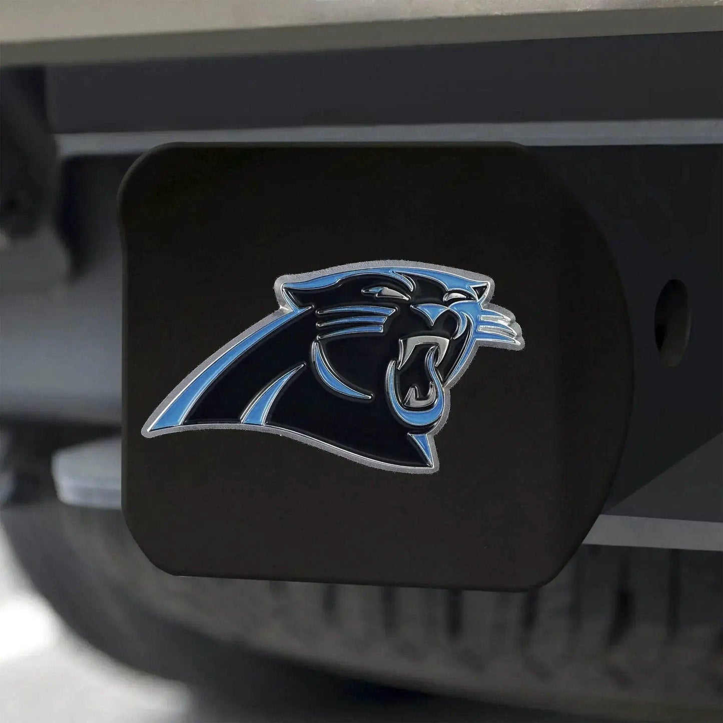 Carolina Panthers Hitch Cover 2 Inch Color Emblem Black - ToylandEU™