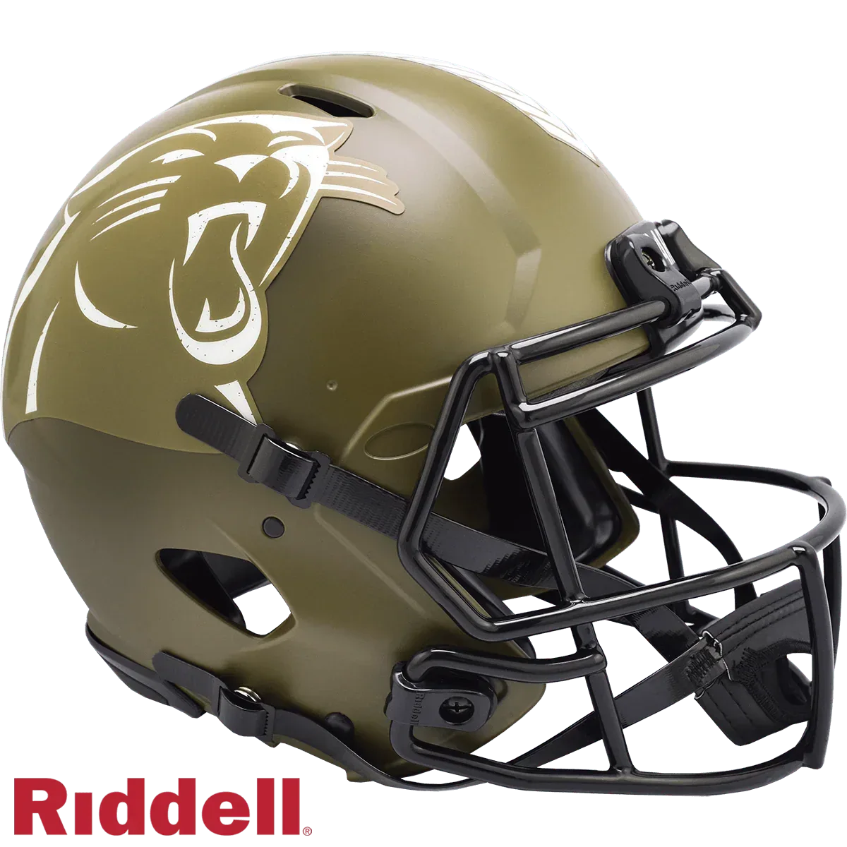 Carolina Panthers Riddell Salute to Service Helmet 2022 - ToylandEU™