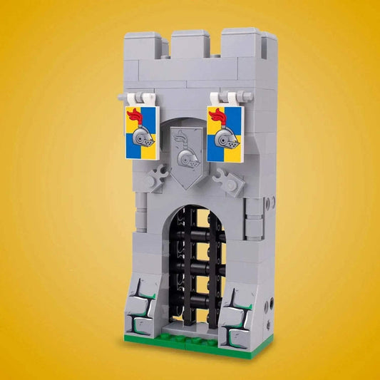 Castle Gate Modular Building Set Authentic LEGO Parts - ToylandEU™