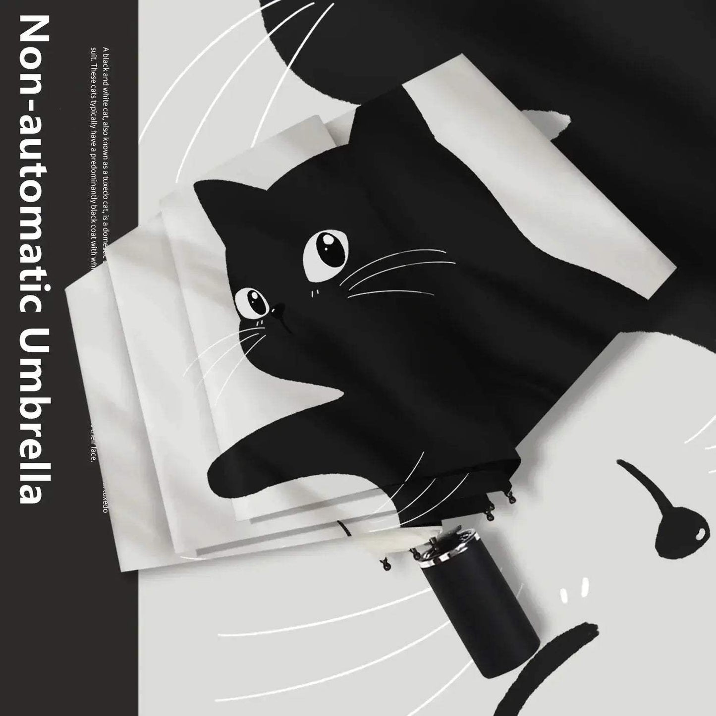 Cat Umbrella Automatic Portable Folding Sunshade For Kids - ToylandEU