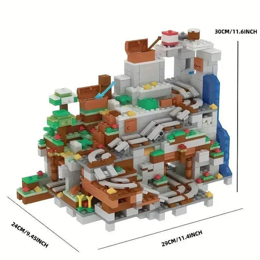 Cave Portal Building Blocks 1500 Piece Decor Display Gift - ToylandEU™