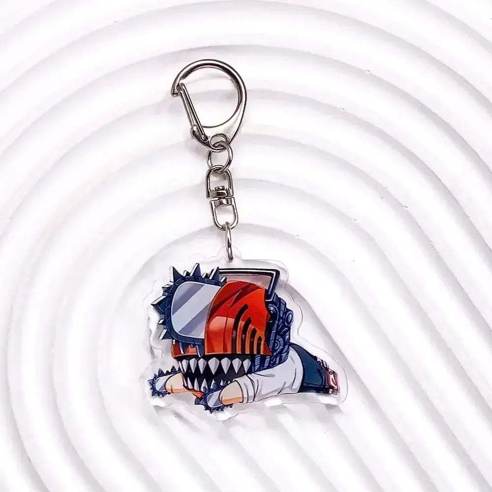 Chainsaw Man Keychains Durable Anime Charm Collectible Gifts - ToylandEU