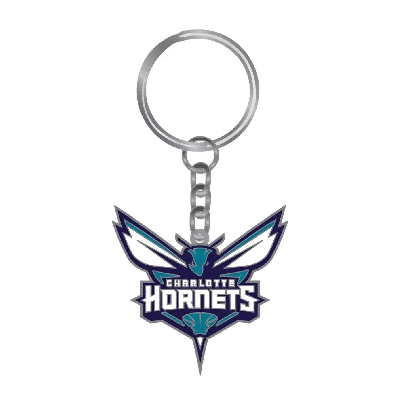 Charlotte Hornets Logo Keychain With Detachable Ring - ToylandEU™