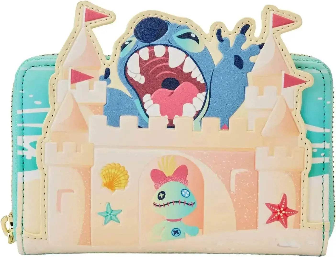 Charming 2 Piece Mini Backpack And Wallet Set For Teens Featuring Stitch Beauty And Beast Cinderella Woody Kuromi - ToylandEU
