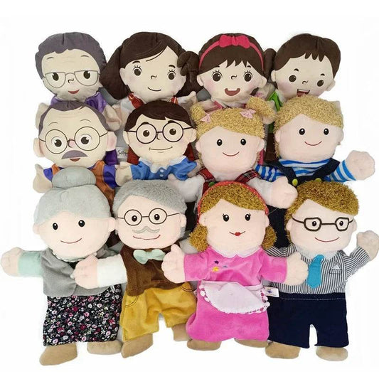 Charming 25/30cm Plush Hand Puppet for Kids – Ideal Gift for Ages 3+ - ToylandEU