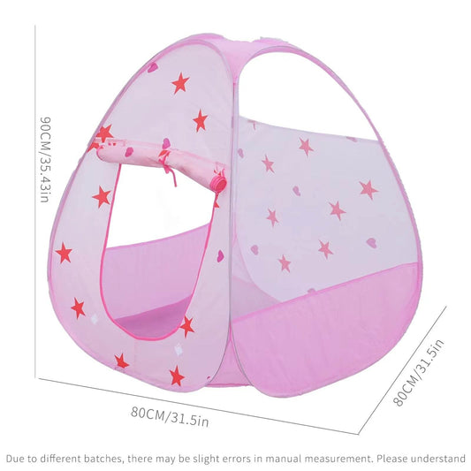 Charming Foldable Kids Tent Play House For Boys And Girls - ToylandEU