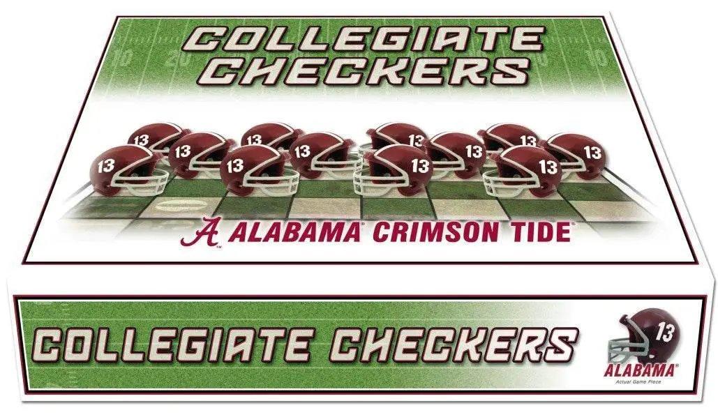 Alabama Crimson Tide Checker Set For Home Game Room Decor - ToylandEU™