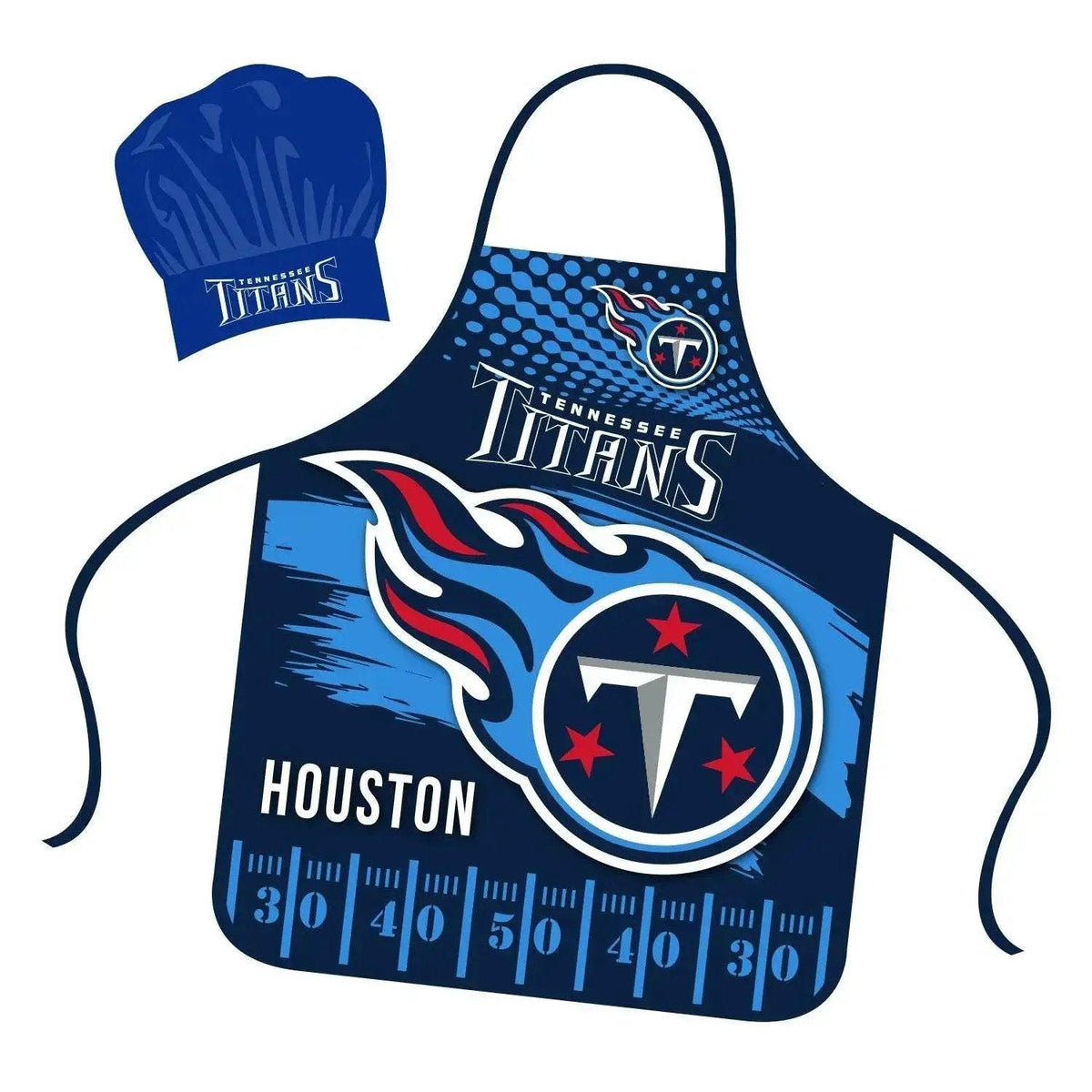 Tennessee Titans Pro Chef Hat And Apron Set For Adults - ToylandEU™