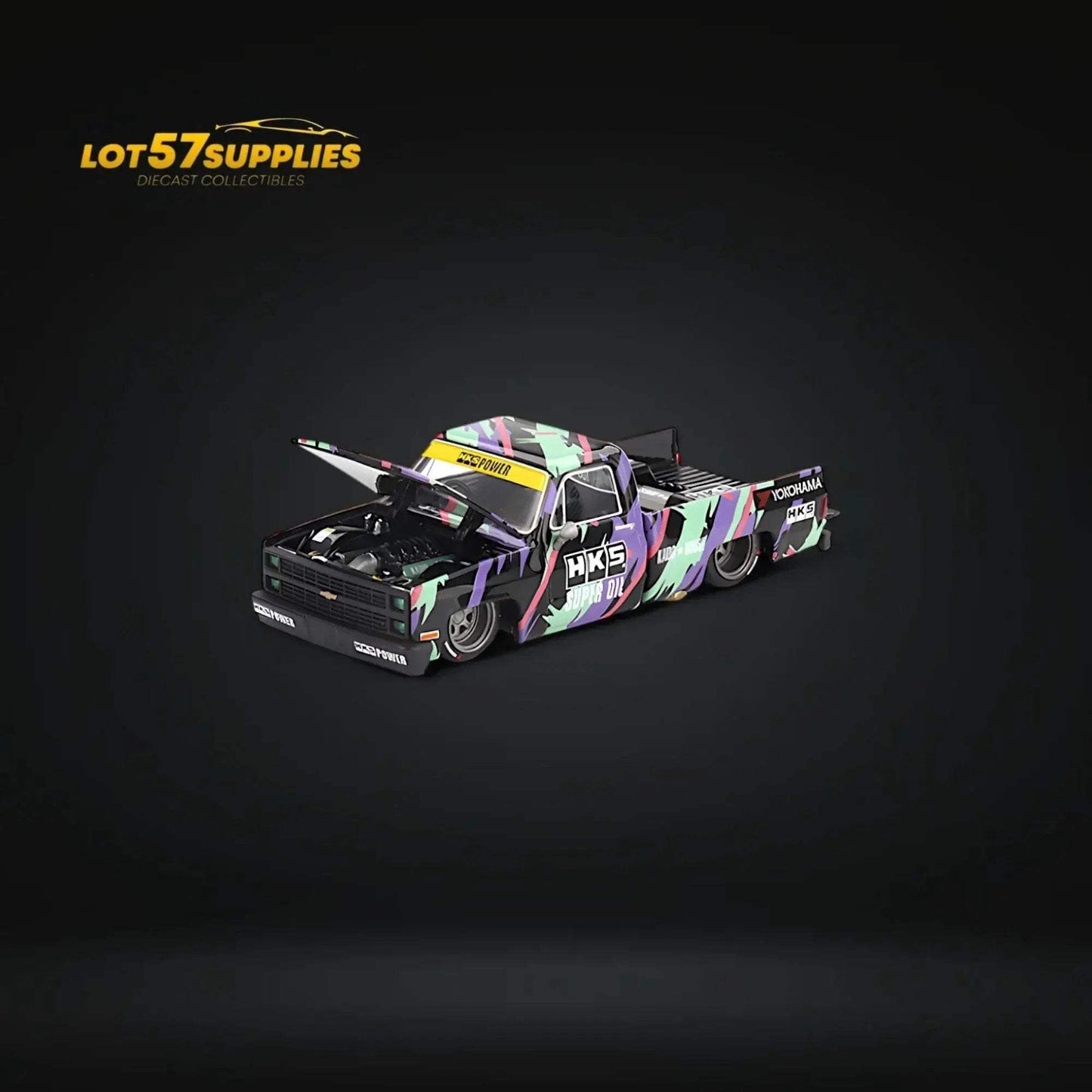 Chevrolet Silverado Diecast 1 To 64 Highly Detailed Mini GT - ToylandEU