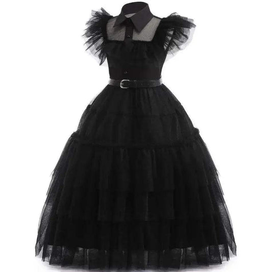 Chic Dress Wednesday Cosplay For Girls Party Costume - ToylandEU