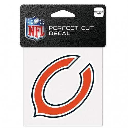 Chicago Bears 4x4 Decal Perfect Cut Color C Design - ToylandEU™