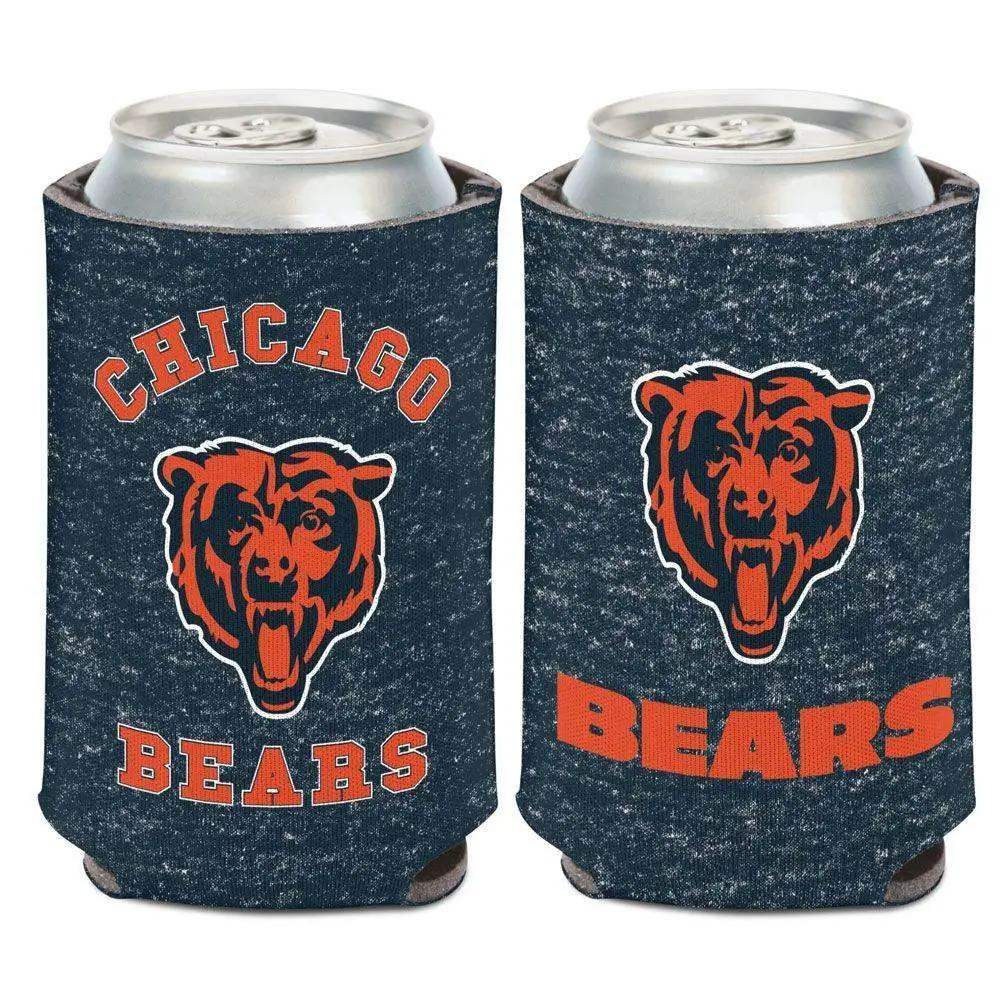 Chicago Bears Can Cooler Heathered Foam Wrap 12 Oz - ToylandEU™