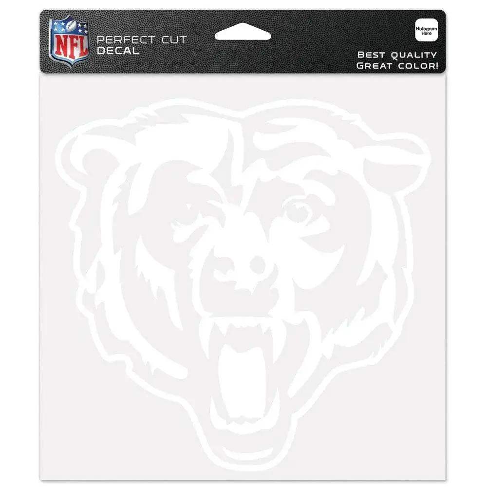 Chicago Bears Decal 8x8 Die Cut White - ToylandEU™