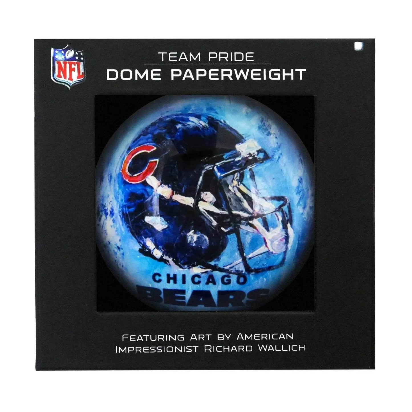 Chicago Bears Domed Glass Paperweight Officially Licensed - ToylandEU™