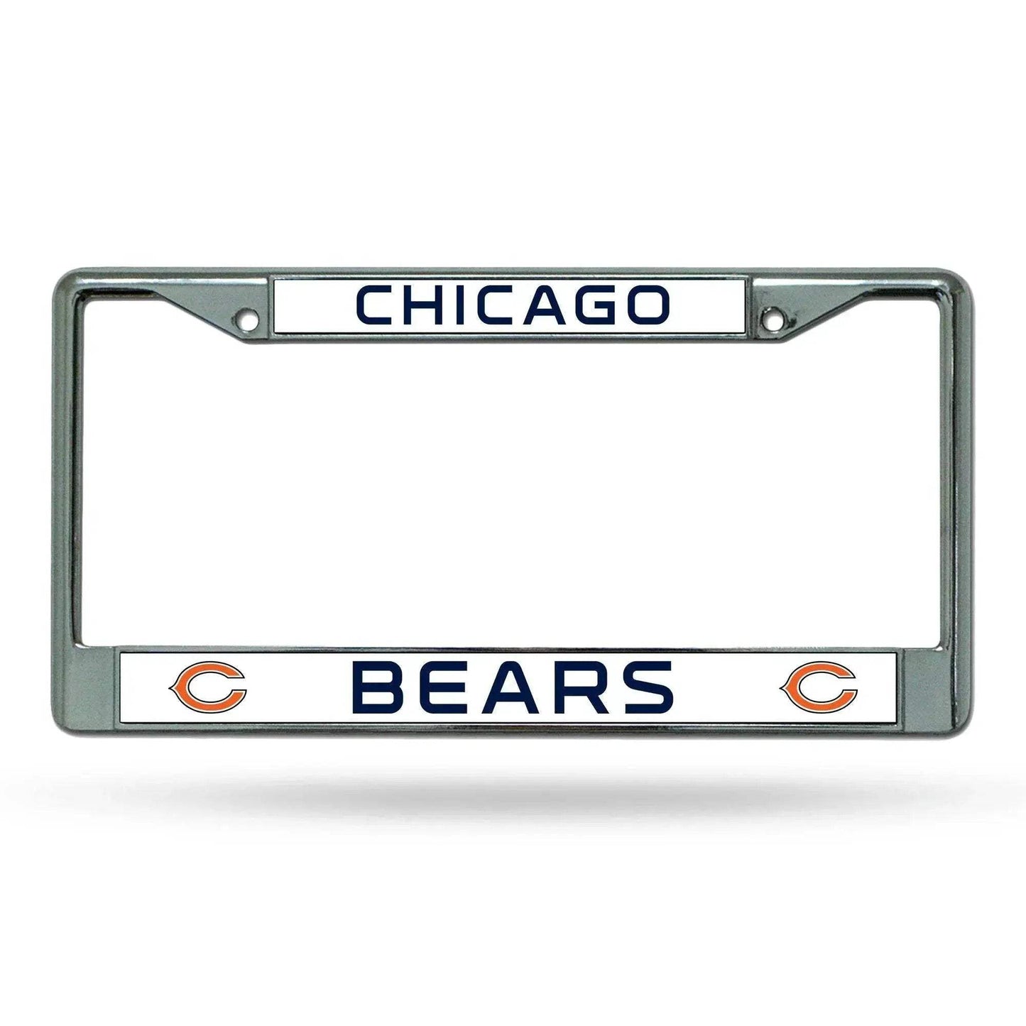 Chicago Bears License Plate Frame Chrome - ToylandEU