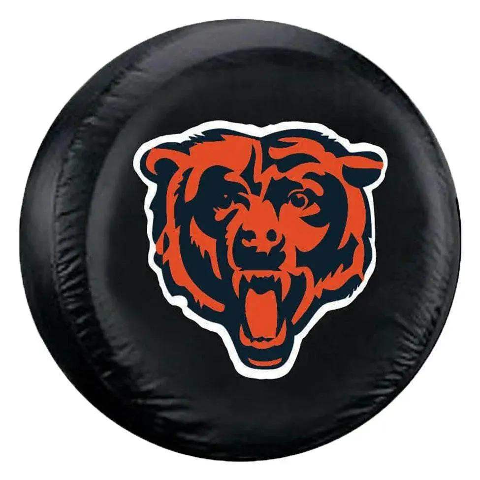 Chicago Bears Tire Cover Large Black Universal Fit 32 Inch - ToylandEU™
