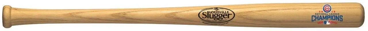 Chicago Cubs 18 Inch Natural Bat With Logo 2016 Champs - ToylandEU™