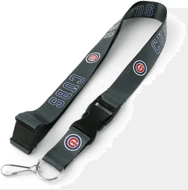 Chicago Cubs Charcoal Lanyard With Breakaway Safety - ToylandEU™