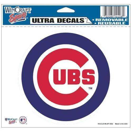 Chicago Cubs Decal 5x6 Ultra Color - ToylandEU™