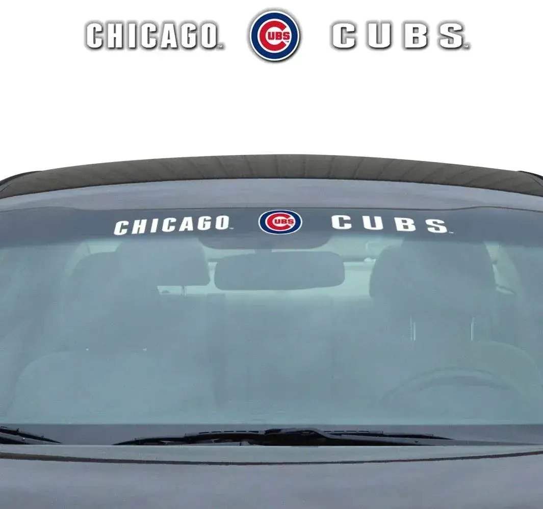Chicago Cubs Windshield Decal 35x4 Universal Fit For Cars - ToylandEU™