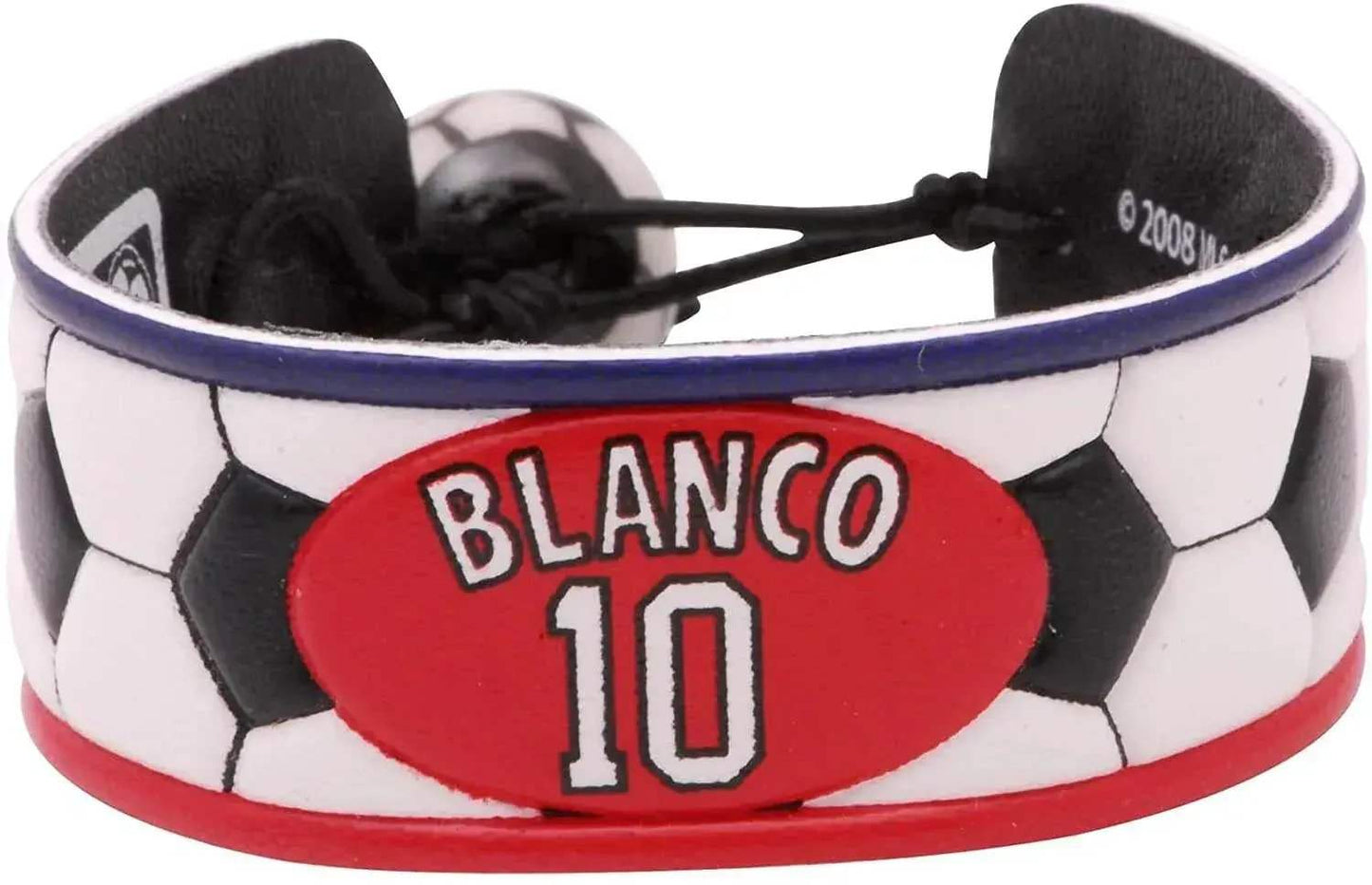 Chicago Fire Cuauhtemoc Blanco Leather Bracelet One Size - ToylandEU™