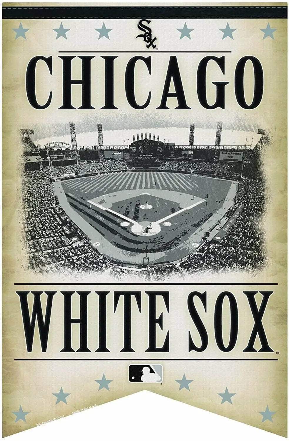 Chicago White Sox Banner 17x26 Pennant Style Premium Felt - ToylandEU™