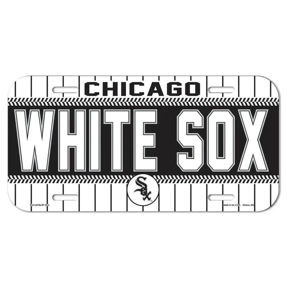 Chicago White Sox Official License Plate Plastic 6x12 - ToylandEU™