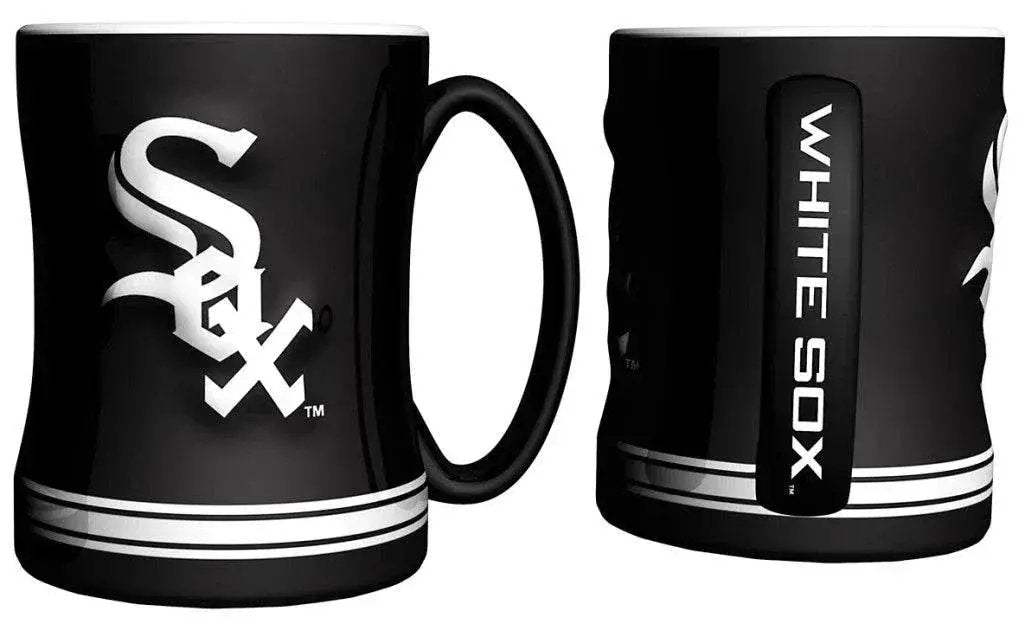 Chicago White Sox Sculpted Relief 14oz Ceramic Mug Color - ToylandEU™