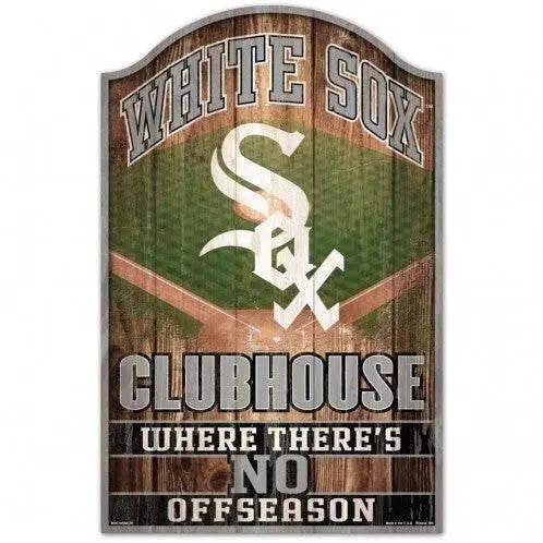 Chicago White Sox Sign 11x17 Wood Fan Cave Design Edition - ToylandEU™