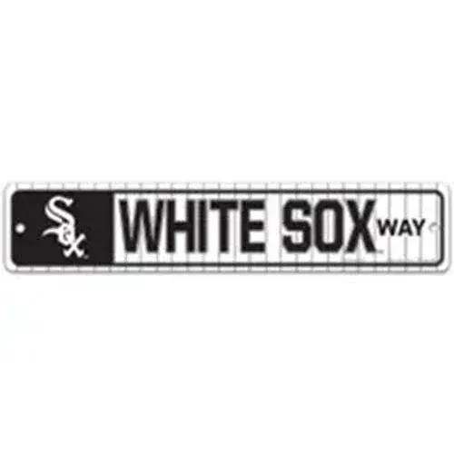 Chicago White Sox Street Sign 3.75 By 19 Plastic Sign - ToylandEU™