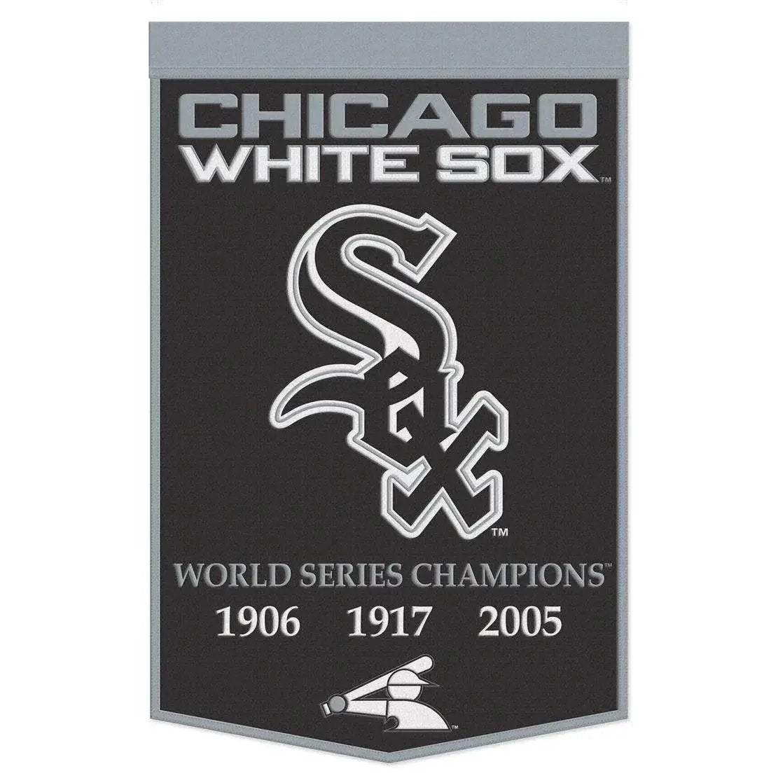 Chicago White Sox Wool Banner 24x38 Dynasty Champ Design - ToylandEU™