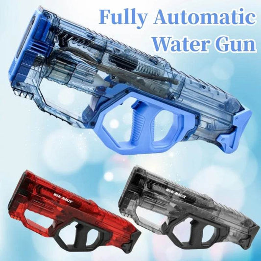 Children Electric Water Gun Large Bursting Automatic Water Absorbing High Pressure Outdoor Fight Games Toys for Kids - ToylandEU