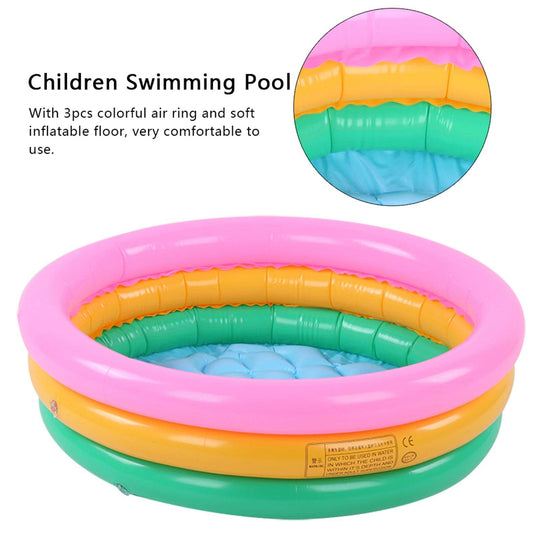 Children Soft Inflatable Swimming Pool Kids Boy Round Basin - ToylandEU