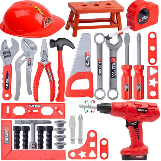 Children Toy Tool Kits Engineer Simulated Repair Tool Set - ToylandEU