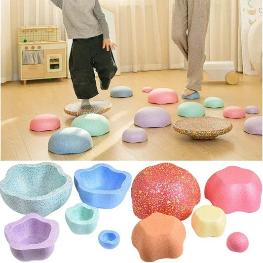 Children's Balance Training Foam Step Sensory Tube Toys - ToylandEU