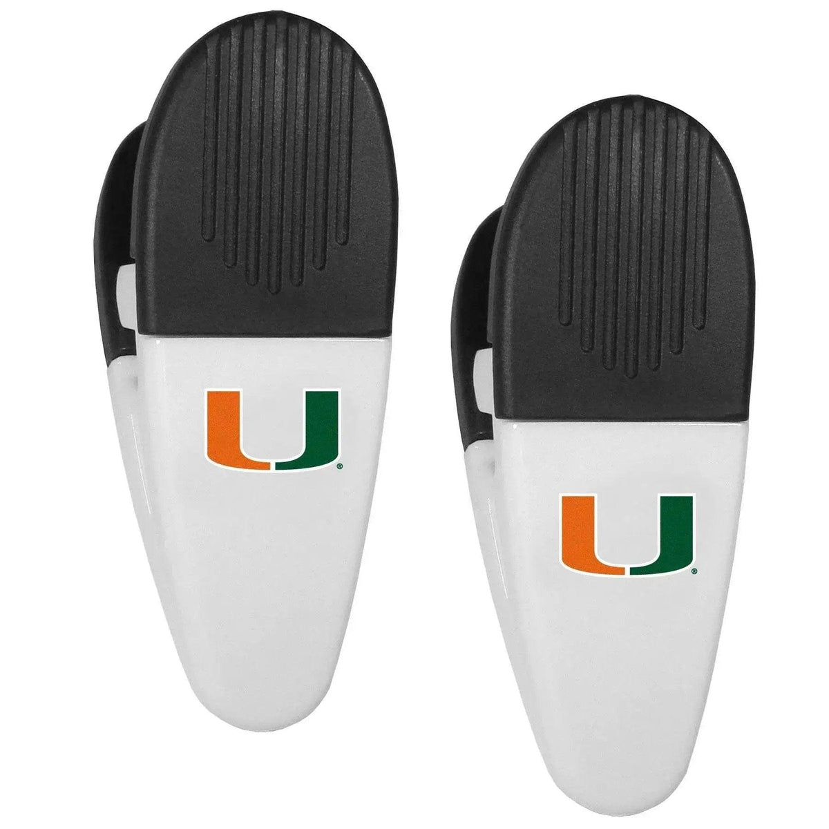 Miami Hurricanes Magnetic Chip Clips 2 Pack Team Logo - ToylandEU™