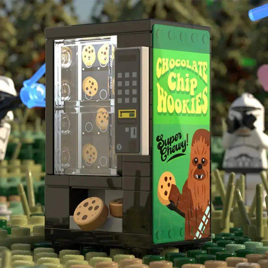 Authentic LEGO Parts Vending Machine Set With Blue Milk - ToylandEU™